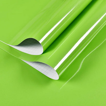 Wall Furniture Renovation Stickers Waterproof Moisture-proof Self-adhesive Paper Vinyl Wallpaper For Kitchen Cooktop Cabinets