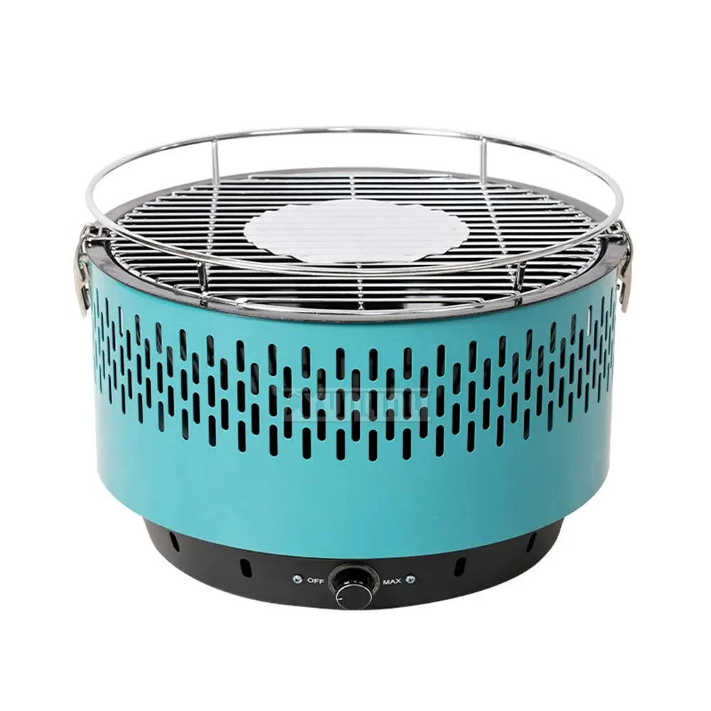 Tea Brewing Campfire Grill, Portable Outdoor Barbecue Fire Pit, Multi Purpose Household Camping Stove