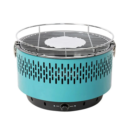 Tea Brewing Campfire Grill, Portable Outdoor Barbecue Fire Pit, Multi Purpose Household Camping Stove