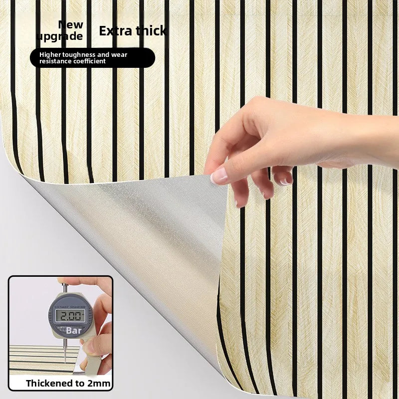 3m×40cm wood grain wallpaper Self Adhesive Removable Waterproof PVC wall sticker for Living Room Bedroom Wall DIY Modern Decor