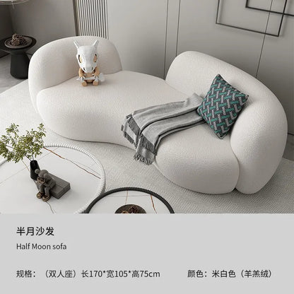 Lounge Europe Living Room Sofas Minimalist Luxury Lazy Modern Sofa Soft Cushion Meubles De Salon Home Furniture Accessories