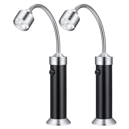 BBQ Grill Light Soft Tube Lighting Lamp 360° Adjustable Super-Bright 9 LED Flashlight Magnetic Base Outdoor lighting Gooseneck