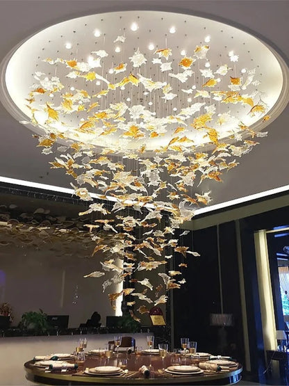 Customizable Luxury Chandeliers for Living Room Villas Hotel Decoration Pendant Light Dining Room Light Chandelier Hotel Lobby