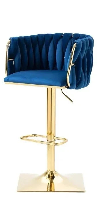 Modern Gold Legs Bar Stools Adjustable Height Italian Minimalist Bar Stools Ergonomic Designer Mama Sandalyesi Kitchen Furniture
