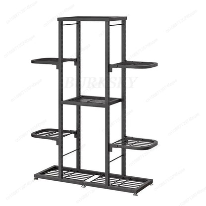 Indoor Plant Stand Flower Rack 5 Tier 7 Tier Flower Pot Shelf Storage Display Organizer Rack For Garden Balcony Home