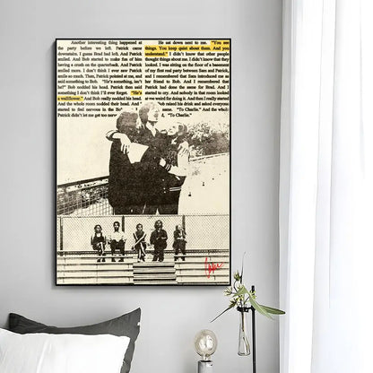 Classic Movie T-The Perks Of Being A Wallflower Poster HD art sticky wall waterproof home bedroom bar aesthetic decoration