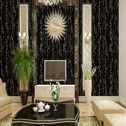 Oil-Proof and Waterproof Marble Wallpaper, Self-Adhesive Home Renovation Decorative Sticker