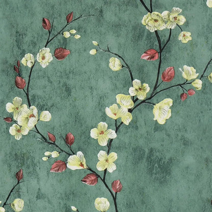 1/3/5/10mFloral Wallpaper Grey Peel and Stick Wallpaper Flower Self Adhesive  Wall Paper Roll Removable Contact Paper Decorative