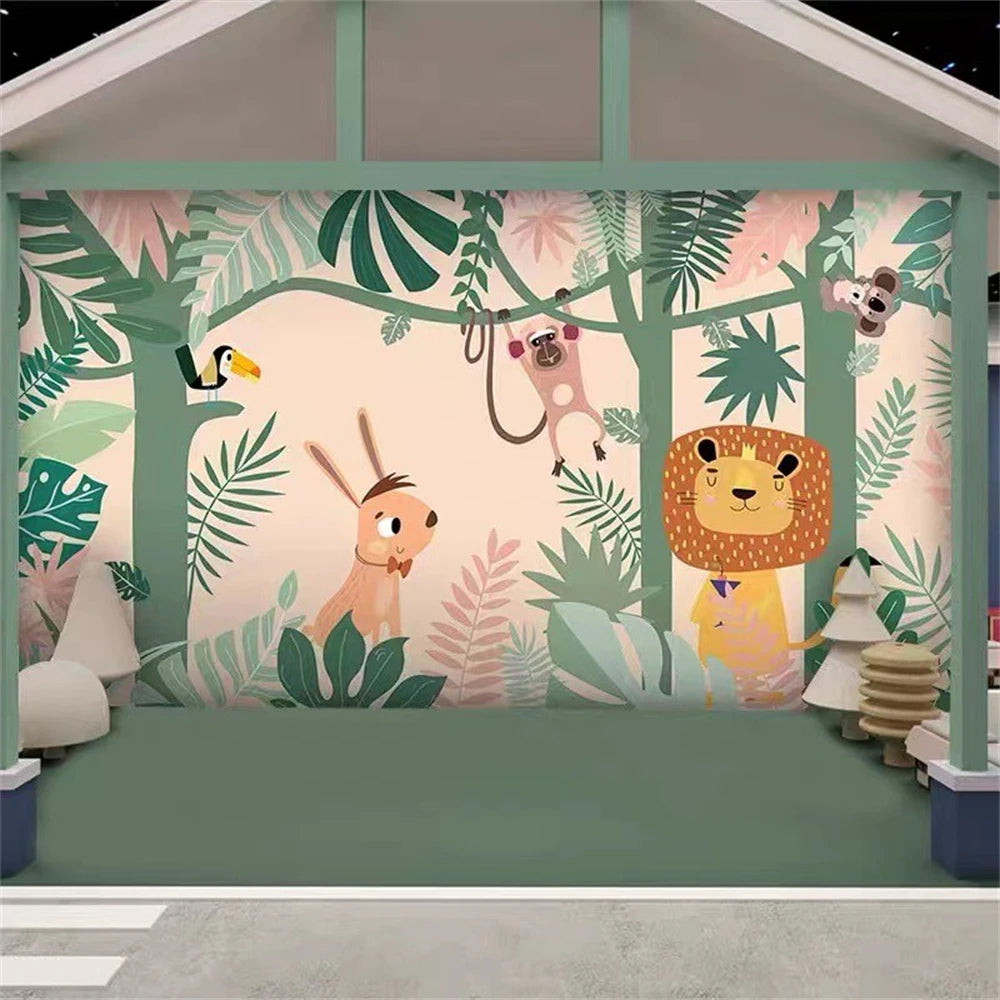 custom papel de parede 3D Photo wallpaper for walls 3 d Catoon Mural For Kids Wall Print Decal Hoom Decor papel wall Whale ball