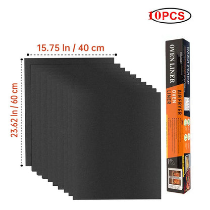 BBQ Grill Mat Non-stick Reusable Heat Resistant Extra Thick Pad Oven Liners Baking Mats Easy Clean Kitchen Outdoor Barbecue Tool