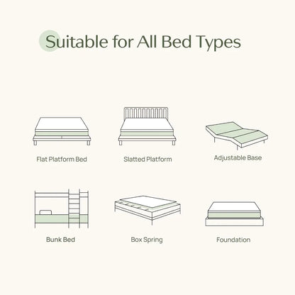 Mattress, 6 Inch Gel Memory Foam Mattress in a Box, Fiberglass Free, Breathable for Cooler Sleep, Customized