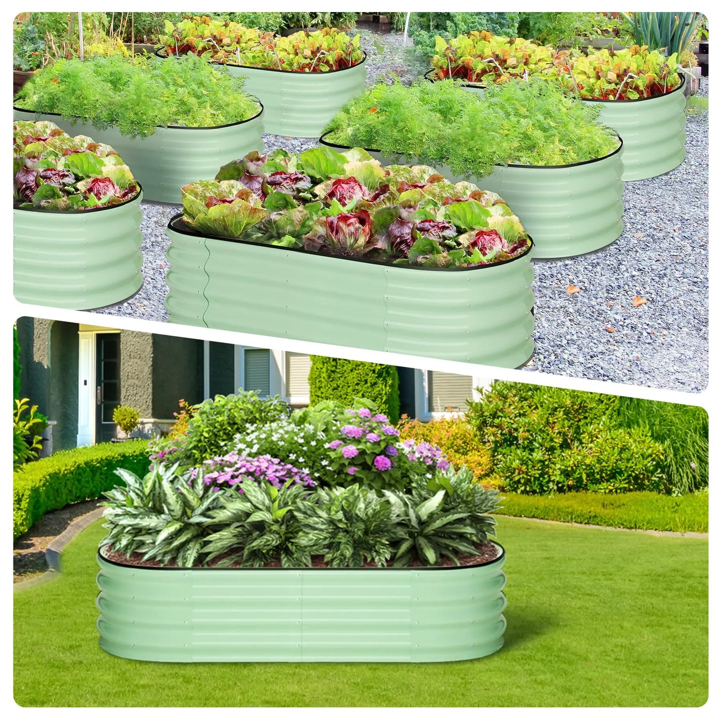 Galvanized Raised Garden Beds
