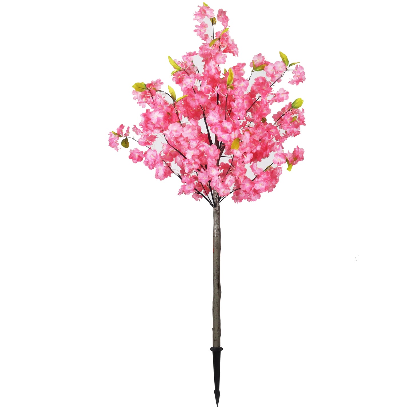 Artificial Pink Cherry Tree Blossom Indoor Outdoor Fake Plant for Home Garden Room Wedding Decoration Christmas Decor