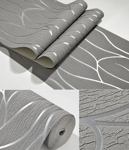 3D Wallpaper Modern Simple Non-Woven Wallpaper 3D Living Room TV Bedroom Background Wall Home Decor Papel De Parede 3D Paisagem