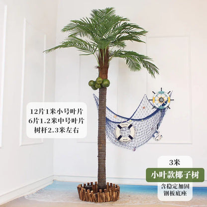 large artificial coconut tree indoor and outdoor decorative plant hotel floor palm tree
