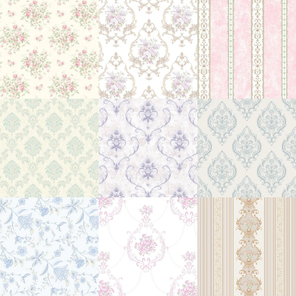 Dollhouse Wallpaper Miniature Wall Paper Sticker Stickers Decoration Flooring Furniture Decal Mini Decor Floorboards Miniatures