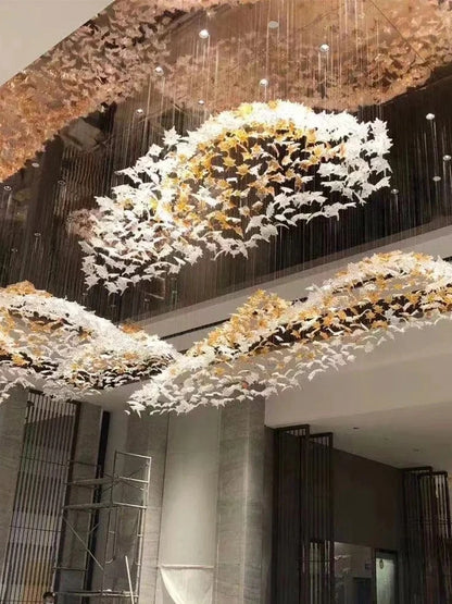 Customizable Luxury Chandeliers for Living Room Villas Hotel Decoration Pendant Light Dining Room Light Chandelier Hotel Lobby