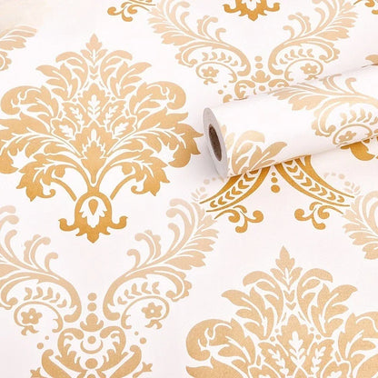Home Decor Retro Floral Wallpaper Renovation of Bedroom and Living Room Decorative Walls