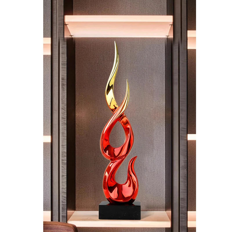 Creative decorations, light luxury, high-end living room, porch, TV cabinet wine cabinet, office, rising artistic soft decorati
