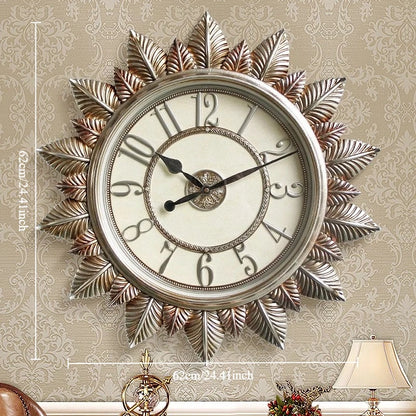 American Style Wall Clock Living Room Home Decor Creative Clock Modern Minimalist Wall Clock