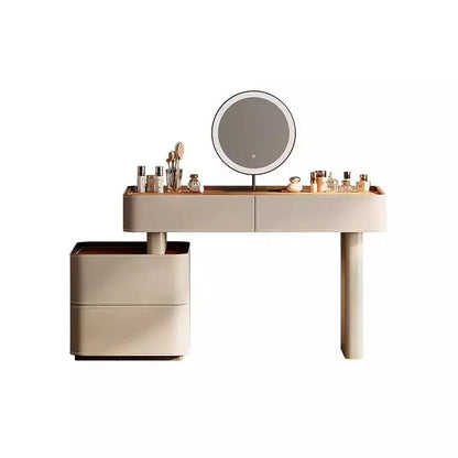 Cream Style Italian Dressers Space Saving Vintage Premium Aesthetic Dressing Tables Unique Design Vaniti Bedroom Furniture