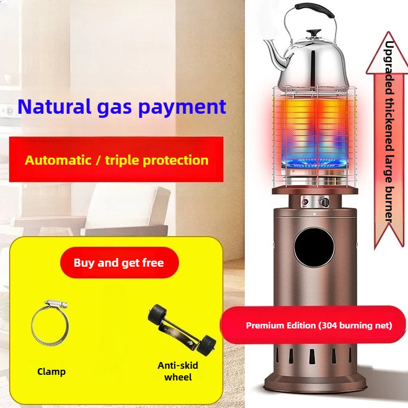 Commercial Gas Heater Outdoor LPG Heating Furnace for Home Natural Gas Fire Boiling Water Stove