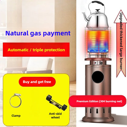 Commercial Gas Heater Outdoor LPG Heating Furnace for Home Natural Gas Fire Boiling Water Stove