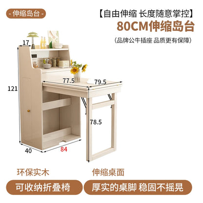 Modern Extendable Dining Tables Rustic Multifunctional Design Italian Dining Tables Luxury Nordic Mesas Extensibles Furnitures