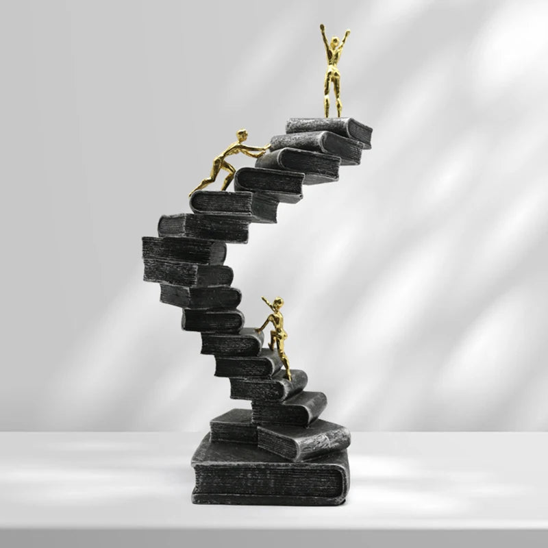 Modern Figurines Miniature Elegant Creative Interior Figurines Luxury Bedroom Living Room Art Sculptures Nordic Room Decoration