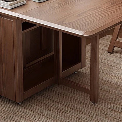 Rustic Dark Dining Tables Folding Nordic Modern Multifunctional Dining Tables Elegant Vintage Table A Manger Pliante Furnitures