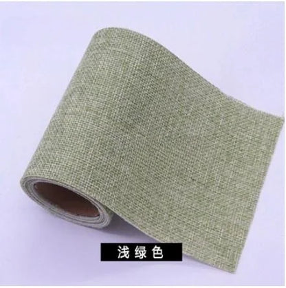 New Grasscloth Linen Wallpaper Peel and Stick Removable Embossed Wall Sticker Self Adhesive Room Wall Decoration