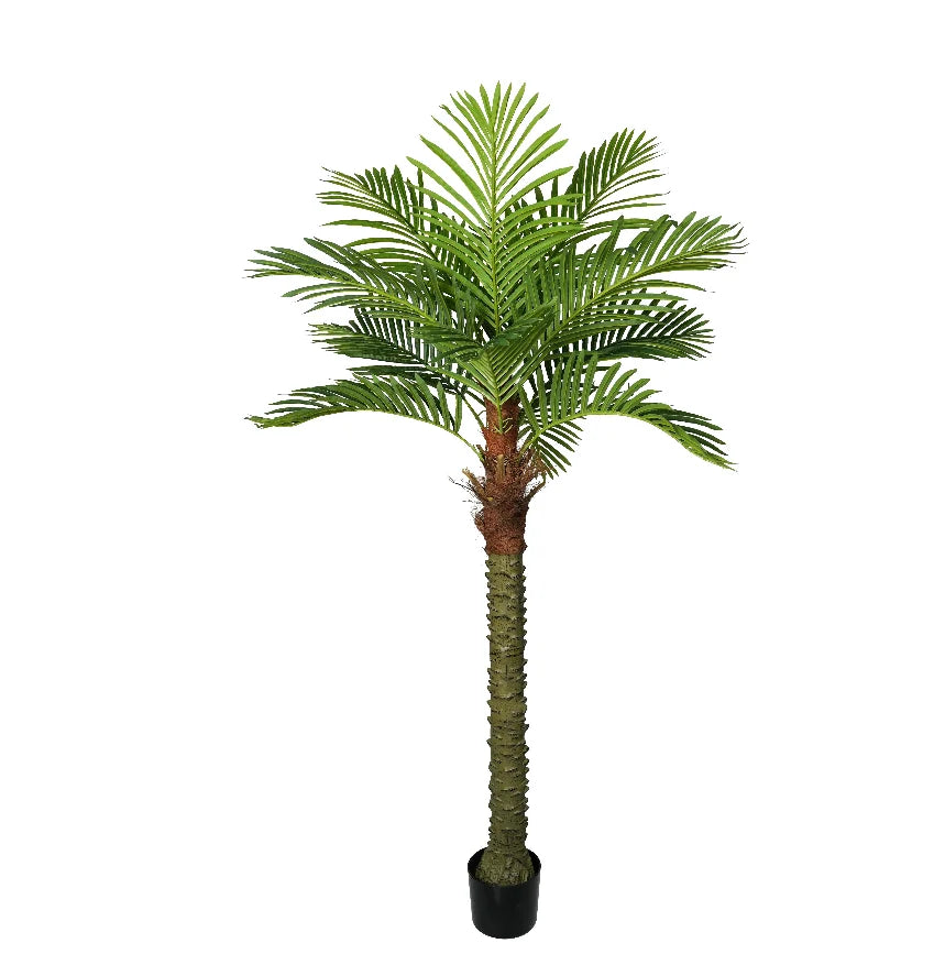 Large Artificial Coconut Tree 200CM To 240CM Fake Palm Tree Tropical Simulation Plant Outdoor Indoor Home Garden Decoration