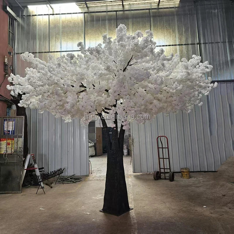 Custom Outdoor Indoor Decoration Green Plant Realistic Olive 6.5ft 8ft 10ft Artificial Olive Tree for Hotel Event Garden