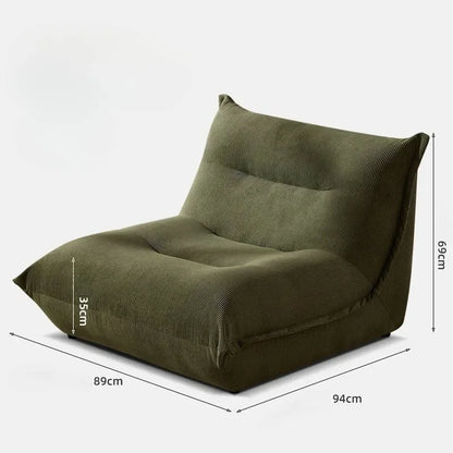 Sponge Filling Living Room Single Small Sofa Bedroom Detachable Washable Creative Simple Portable Interior Sofas Home Decor