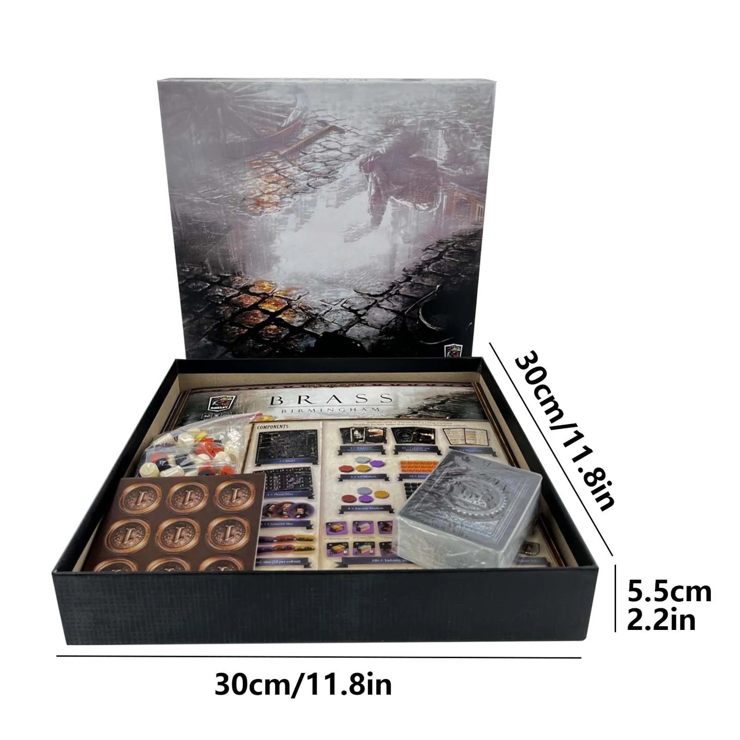 Games Brass Birmingham Board Games Strategy Reasoning Large Board Games Party Board Games Cards Novelty Funny Large Game Toys