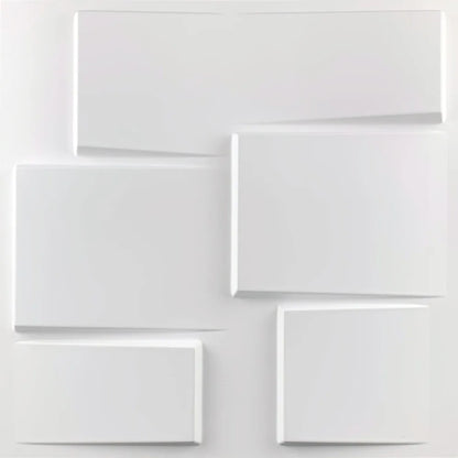 White 3D Wall Panel Foam Brick Waterproof Non-self-adhesive Wall Sticker Classics PVC Background Wallpaper Bathroom Ceiling