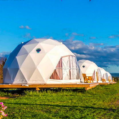 Premium Luxury Dome Tent All Season Weather Resistant Outdoor Igloo Perfect For Family Backyard Party Rest And Entertainment