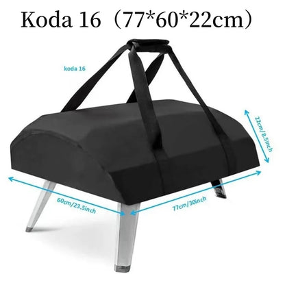 210D Pizza Oven Cover Compatible Ooni Koda 12 16 Outdoor Sunscreen Protective Dustproof Waterproof Grill Case BBQ Accessories
