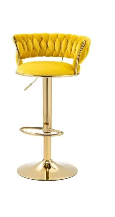 Modern Gold Legs Bar Stools Adjustable Height Italian Minimalist Bar Stools Ergonomic Designer Mama Sandalyesi Kitchen Furniture