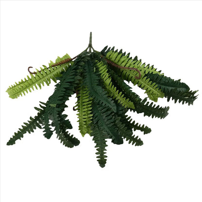 Goodprice Artificial Ferns for Outdoors & Indoors,Large Faux Ferns Fake Boston Fern Plant for Planter Garden Porch Entrance B