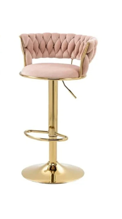 Modern Gold Legs Bar Stools Adjustable Height Italian Minimalist Bar Stools Ergonomic Designer Mama Sandalyesi Kitchen Furniture