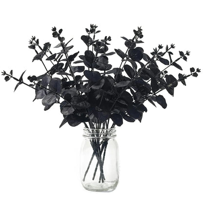 2pcs/4pcs Money Leaves Artificial Plants Wedding Bridal Bouquets Home Vase Garden Dining Table Indoor Outdoor Diy Gift Box Decor