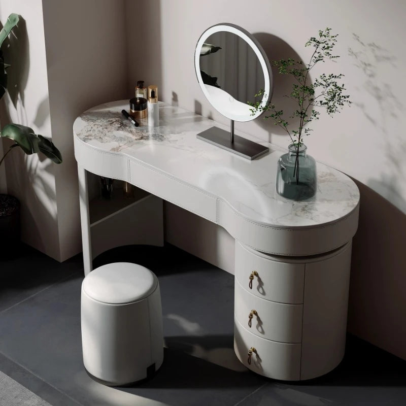 Nordic Rustic Dressing Tables Vintage Drawer Wooden Luxury Dressing Tables Classic Bedroom Penteadeira House Accessories
