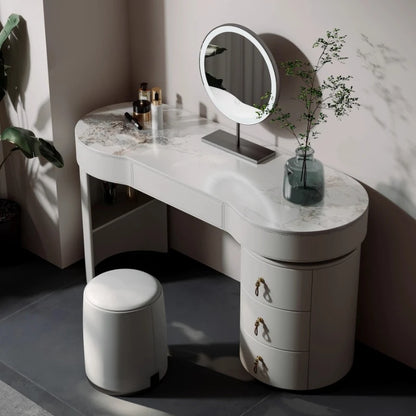 Nordic Rustic Dressing Tables Vintage Drawer Wooden Luxury Dressing Tables Classic Bedroom Penteadeira House Accessories