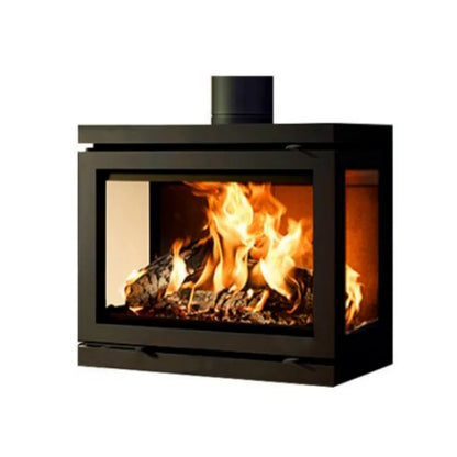 Fireplace European Quality Cast Iron Fireplace Classic Design Gas Wood-Burning Fire Place Long-Lasting Freestanding For Villas F