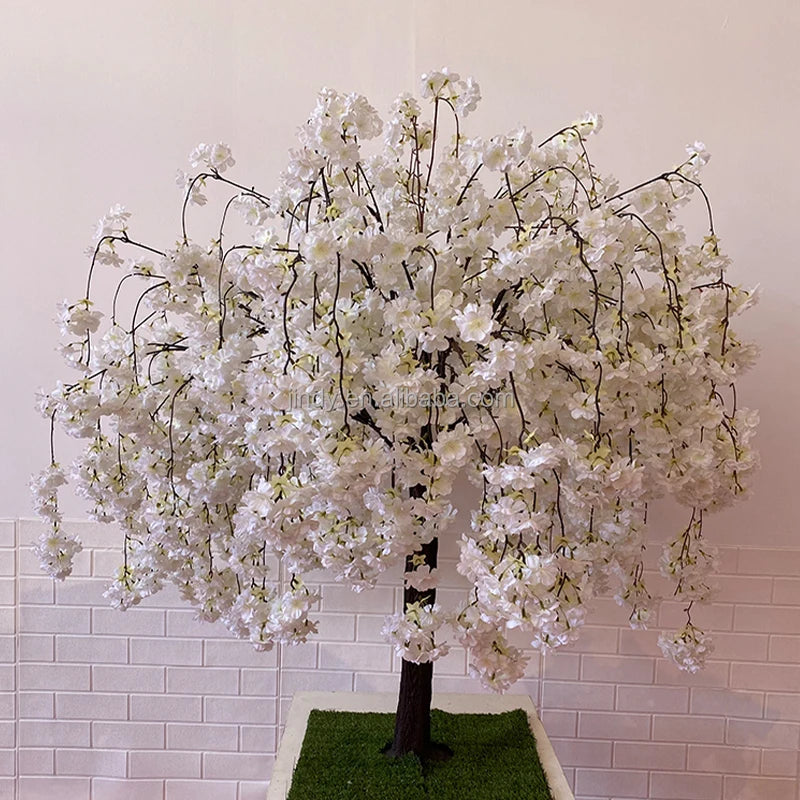 Custom Outdoor Indoor Decoration Green Plant Realistic Olive 6.5ft 8ft 10ft Artificial Olive Tree for Hotel Event Garden