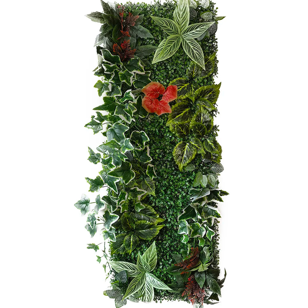 HUA TIAN 40*120CM Artificial Plant Turf Grass Moss Subtropical Plant Decoration Home Fake Wall Panel Lawn Garden Decoration