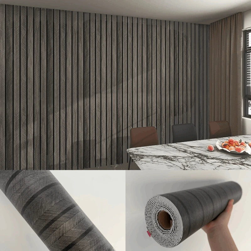 Foam Grille Wallpapers Wall Stickers Bedroom Background Walls Renovation Thicke Wood Grain Peel and Stick Wall Paper Home Decor