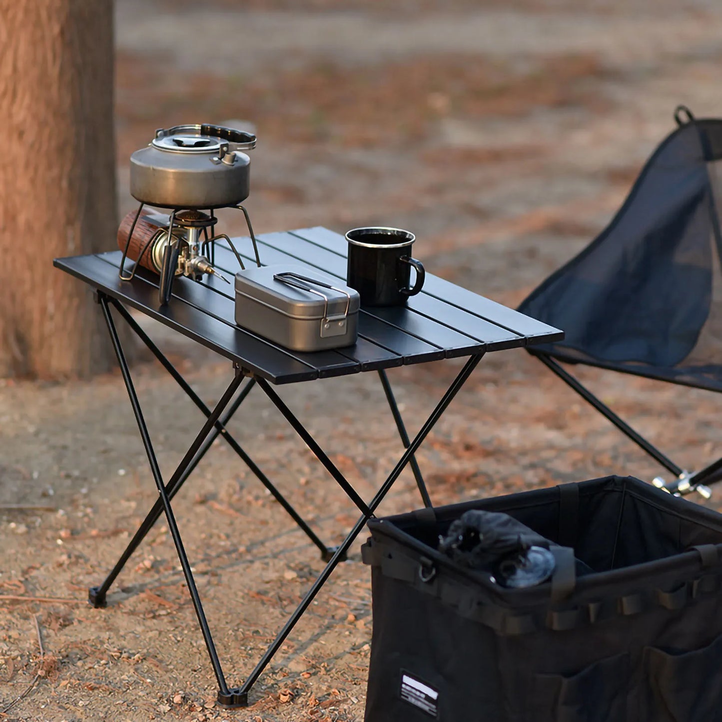 Outdoor Camping Folding Table Outdoor BBQ Portable Foldable Desk High Strength Ultralight Aluminium Portable Desk
