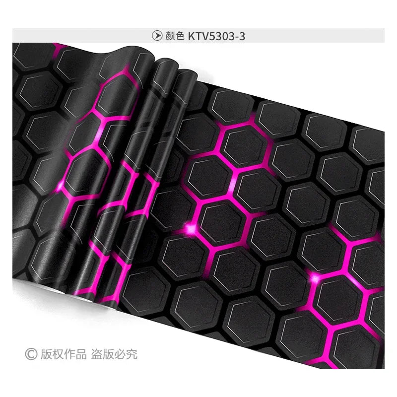 KTV Wallpaper Wallpaper 3D Stereoscopic Technology Internet Cafe Background Live Theme E-sports Hotel Decoration Wall Covering